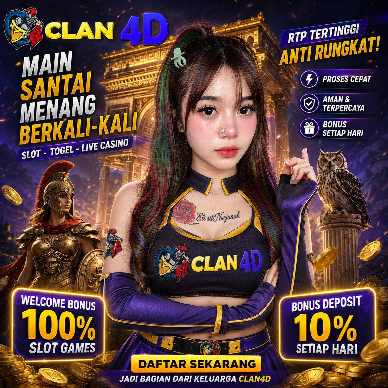 CLAN4D Apk Situs Toto Macau Togel 4D